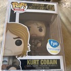 NIRVANA KURT COBAIN #67 Funko Pop! Acoustic Guitar With Protector New Condition.