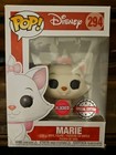 Funky Pop! Disney's ARISTOCATS MARIE #294 *BRAND NEW* Flocked-Special Edition