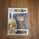 Funko Pop! Vinyl: Star Wars - Jango Fett (Gold) 285 - Walmart Exclusive Damaged