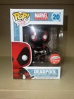Marvel Deadpool Black/Red Inverse Fugitive Toys Exclusive Funko Pop 20