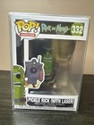 Funko Pop! Rick and Morty Pickle Rick with Laser Vinyl Figure #332