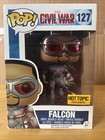 Funko Pop Captain America Civil War #127 Falcon Hot Topic Exclusive Used