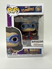 Funko Pop! Marvel Studios The Marvels 1084 Ms. Marvel amazon Exclusive Glows
