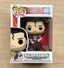 Funko Pop WWE Razor Ramon Metallic Purple #47 + Free Protector