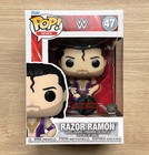 Funko Pop WWE Razor Ramon Metallic Purple #47 + Free Protector