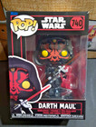 Funko POP! Star Wars Dark Side Darth Maul #740 W/ Pop Protector