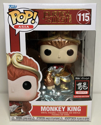 Journey To The West #115 Monkey King WuKong Metallic LE1000 Funko Pop Asia