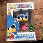 Funko Pop! Classic Sonic Flocked 632 Sonic The Hedgehog Limited Edition Vaulted