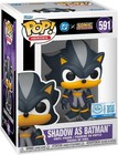 Funko POP! Heroes 591: DC x Sonic the Hedgehog Shadow as Batman