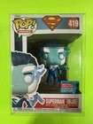 Funko Pop! Superman Blue Vinyl Figure 2021 Fall Convention Exclusive Heroes