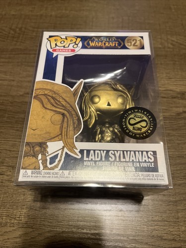 Funko Pop #521 Gold Lady Sylvanas World of WarCraft Blizzcon Exclusive *Vaulted*