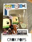 Nezuko Kamado metallic FE 868 Demon Slayer Funko Pop Vinyl New in Mint Box + P/P