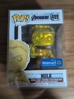 Funko Pop! Chrome Hulk #499 Avengers Endgame Exclusive, Walmart, Gold
