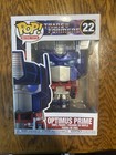 Funko Pop Transformers Optimus Prime Metallic Amazon Exclusive #22 NEW In Box
