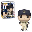 🔥Funko Pop! MLB: Milwaukee Brewers - CHRISTIAN YELICH #41 VAULTED PROTECTOR🔥