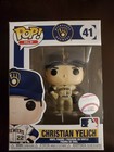 Christian Yelich #41 Milwaukee Brewers FUNKO POP! MLB NIB W Protector!