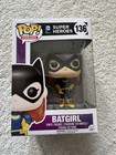 Funko Pop! Super Heroes Batgirl #136 W/ Protector