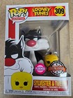 Funko Pop! Animation Loony Toons Sylvester And Tweety 309 Flocked Vaulted
