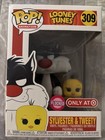 Funko Pop Looney Tunes Sylvester and Tweety 309 Target Exclusive Flocked