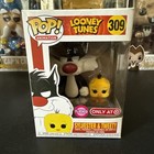 Funko Pop Looney Tunes Sylvester & Tweety 309 Flocked Target Exclusive Cartoons