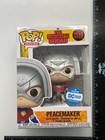 Funko Pop! Suicide Squad: Peacemaker #1110 DC Shop Exclusive Metallic Fig -CN H4