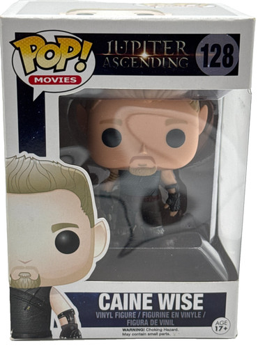 Funko Pop Movies Jupiter Ascending Caine Wise #128 Vinyl Figure 2014 Sci-Fi NIB