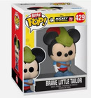 Funko Bitty Pop! - Brave Little Tailor - #429 - CHASE 1/3 - Disney Mickey Mouse