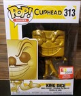 Funko POP! Games Cuphead #313 King Dice Gold E3 2018 Limited Edition Vinyl Fig