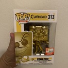 Funko Pop! Vinyl: Cuphead - King Dice (Golden) - GameStop E3 (Exclusive) #313