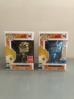 Funko Pop! Dragon Ball Z Super Saiyan Chrome Blue & Gold. SDCC 2018 NYCC 2018