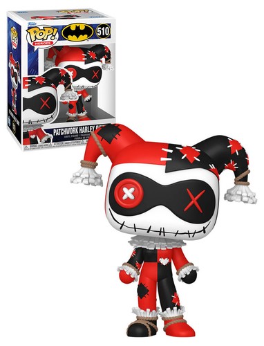 Funko POP! Heroes Batman #510 Patchwork Harley Quinn - New, Mint Condition