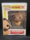 Funko Pop! Beefsquatch #102 W/soft Protector New Gene Bobs Burgers Grail