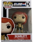 Funko PoP! Retro Toys GI Joe Scarlett Collectible Figure #74 - New In Box!
