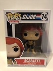 Funko Pop! Retro Toys: G.I. Joe - Scarlett Vinyl Figure # 74 w/ protector