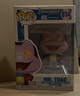 Funko Pop! Mr Toad Spinning Eyes #814 Disneyland 65th Anniversary *NEW*