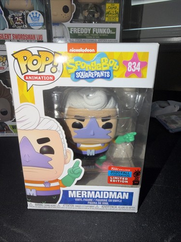 Mermaidman (834) (SpongeBob SquarePants) 2020 NYCC Fall Convention Funko Pop