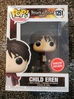 Funko POP! Animation: Child Eren #1251 - GameStop Exclusive - Attack on Titan