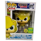 Funko Pop Sonic The Hedgehog Super Sonic #877 Vinyl Figure Games Summer Con 22