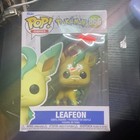 Funko Pop! Vinyl Leafeon Figure Pokémon 866 Yellow Green Anime Games Collectible