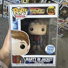 Funko Pop! Marty McFly In Jacket Back To The Future Funko Shop Exclusive 1025