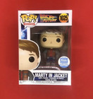 Funko Pop! Movies Back To The Future #1025 Marty In Jacket Funko Shop Exclusive
