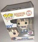 Funko Pop Stranger Things #829 Steve Baskin Robbins Exclusive Used Minor Box Dmg