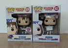 Funko Pop! Stranger Things Steve Baskin Robbins Exclusive #829 & Robin #922