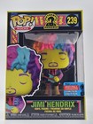Funko Pop! #239 Blacklight Jimi Hendrix 2021 Fall Exclusive +Protector