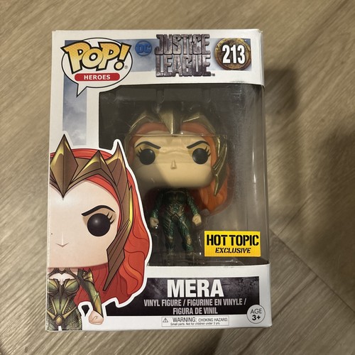 Funko Pop! Heroes: DC Universe Justice League-Mera-HT (Exclusive) #213 AQUAMAN