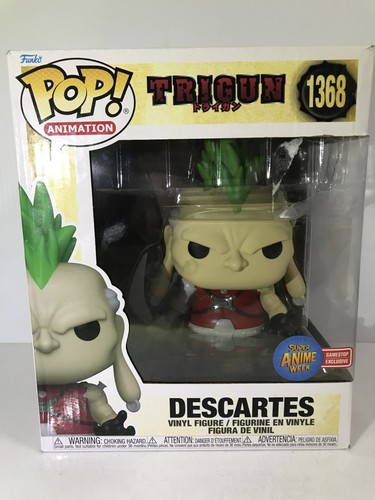 Funko Pop Descartes #1368 | Trigun Stampede | GameStop Exclusive | Brand New