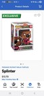 Funko Pop! Retro Toys Master Splinter Teenage Mutant Ninja Turtles #73