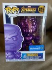 Funko POP! Marvel Avengers Infinity War Thanos #415 Walmart Exclusive Purple