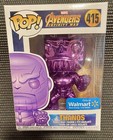 Funko Pop Avengers Thanos Purple Chrome 415 Walmart Exclusive New Non Mint Box