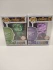 Funko Pop! Avengers Thanos Purple Chrome Special E. #415+289 NEW WITH PROTECTOR